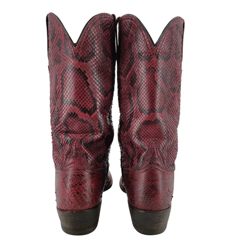 Lucchese San Antonio Full Burmese Python Mens 11.… - image 5
